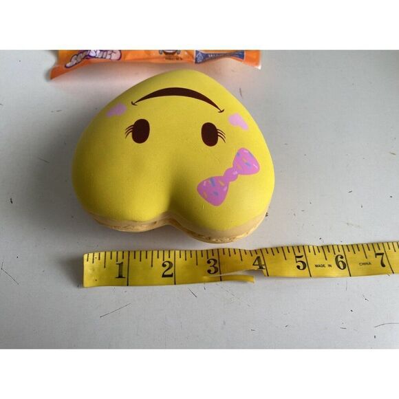 Silly Squishies Emoji Donut Squishy Foam Collectible Toy Sensory Slow Rising NEW - Picture 12 of 13